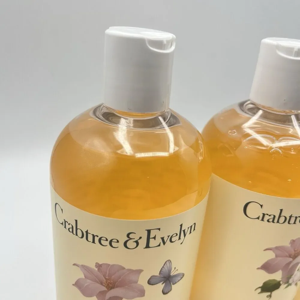 Crabtree & Evelyn Summer Hill Bath & Shower Gel 16.9 fl oz Lot of 3 ~New~